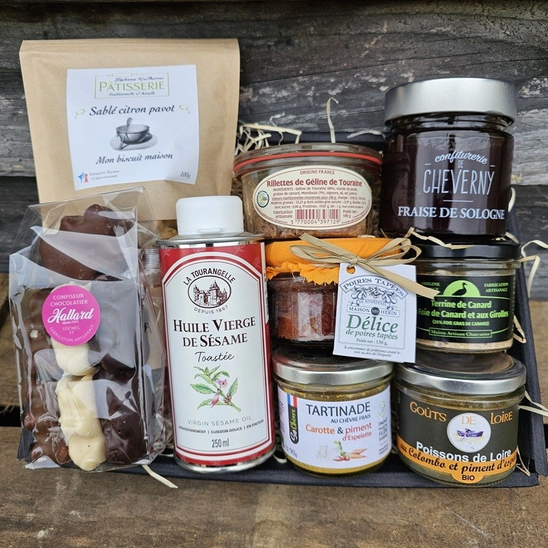 Grand panier gourmand délices Touraine