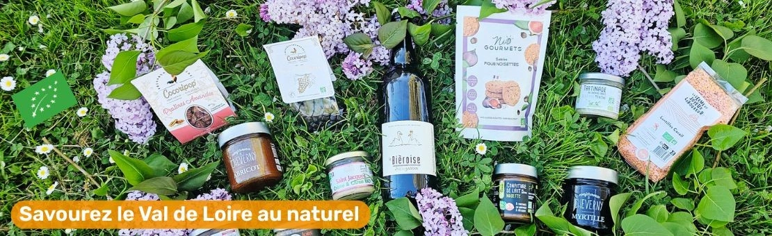 Idée cadeau de fin d'année scolaire : coffret terroir de Touraine au naturel.